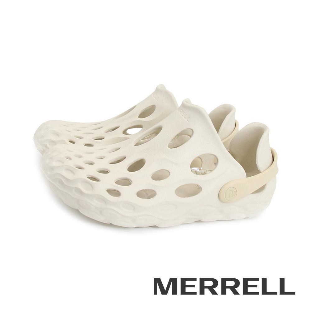 Merrell 邁樂 (女)Hydro Moc風格潮流水陸兩棲洞洞鞋 女鞋-米白色