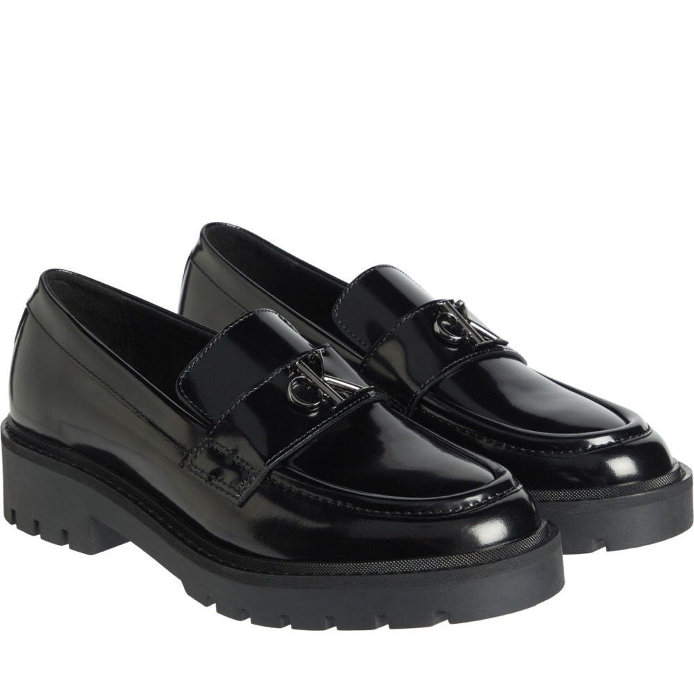 Calvin Klein COMBAT 樂福鞋 黑色女鞋