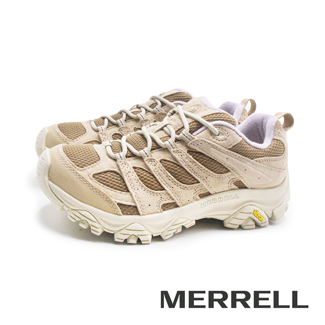 Merrell 邁樂 (女)MOAB 3 READY ZIP拉鍊款麂皮登山健行鞋 女鞋-榛果棕色
