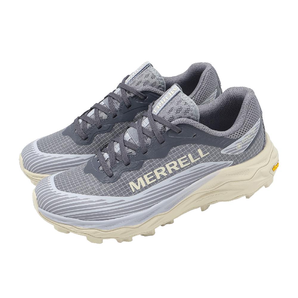 Merrell 邁樂 越野跑鞋 Agility Peak 6 GTX 女鞋 灰紫 防水 黃金大底 ML00003278