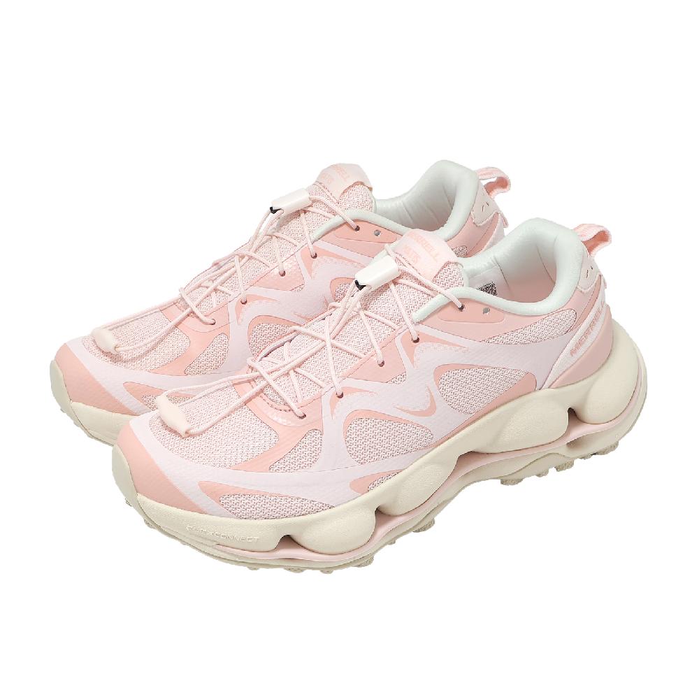 Merrell 邁樂 戶外鞋 Speedarc Matis 女鞋 粉紅 米 厚底 抽繩 越野 機能 ML00003499