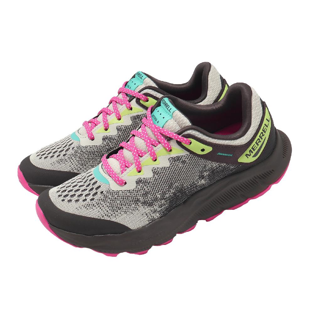 Merrell 邁樂 越野健行鞋 Antora 4 女鞋 灰 緩衝 抓地 支撐 戶外鞋 ML00005459