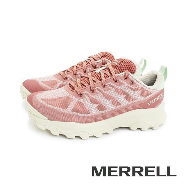 Merrell 邁樂 (女)SPEED ECO WATERPROOF防潑水健行鞋 女鞋-岩石紅