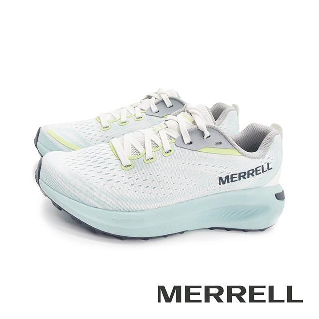 Merrell 邁樂 (女)MORPHLITE運動健行越野慢跑鞋 女鞋-淺藍綠