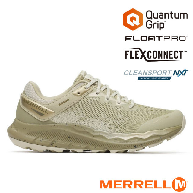 Merrell 邁樂 女 ANTORA 4 WP 輕量戶外越野健行鞋.機能登山健行鞋/ ML00005812 灰綠色