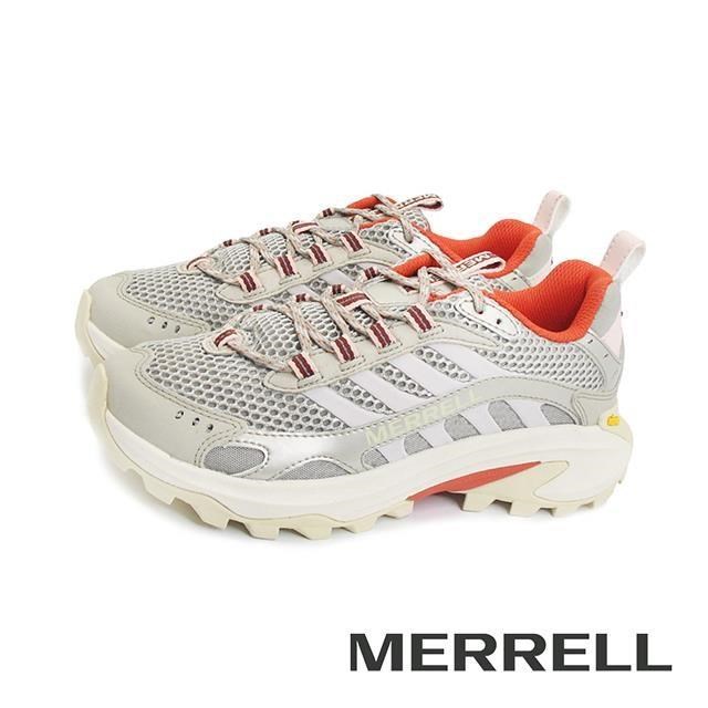 Merrell 邁樂 (女)MOAB SPEED 2 VENT 2K SE登山健行鞋 女鞋-岩石灰橘色