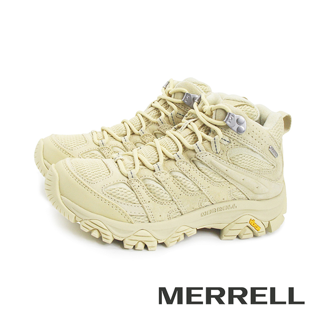Merrell 邁樂 (女)MOAB 3 MID WATERPROOF中筒防潑水登山健行鞋 女鞋-鵝黃色（其他規格）
