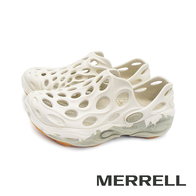 Merrell 邁樂 (女)HYDRO NEXT GEN MOC 水陸兩用機能溯溪洞洞鞋 女鞋-米灰色（其他規格）