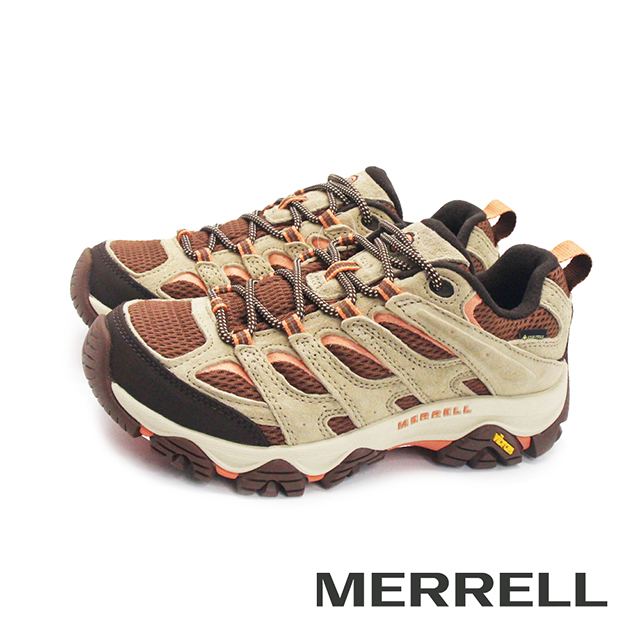 Merrell 邁樂 (女)MOAB 3 GORE-TEX防水登山健行鞋 女鞋-杏棕色（其他規格）