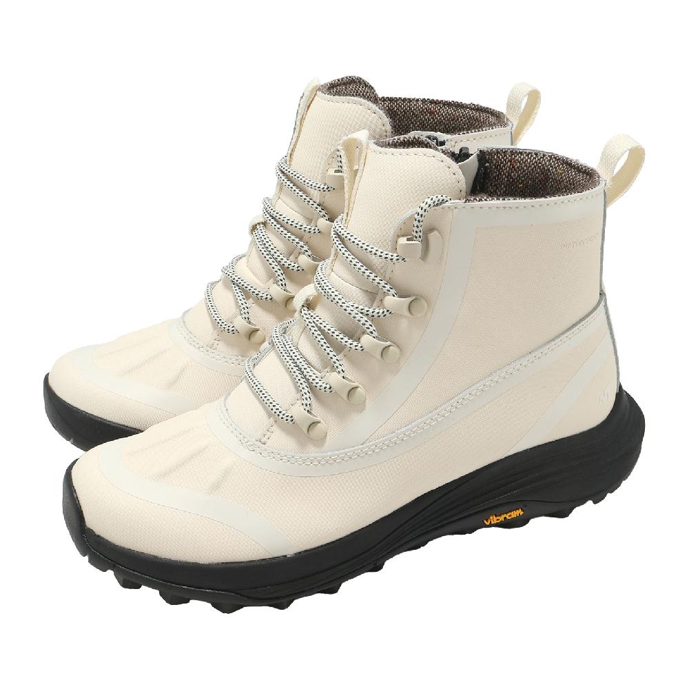 Merrell 邁樂 靴子 Siren 4 Boot WP 女鞋 米白 防潑水 黃金大底 高筒 ML00005327