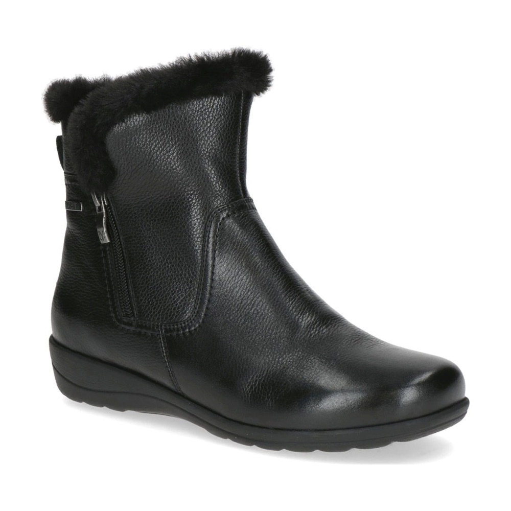 CAPRICE 黑色 休閒日常 CLOSED 踝靴 黑色女鞋