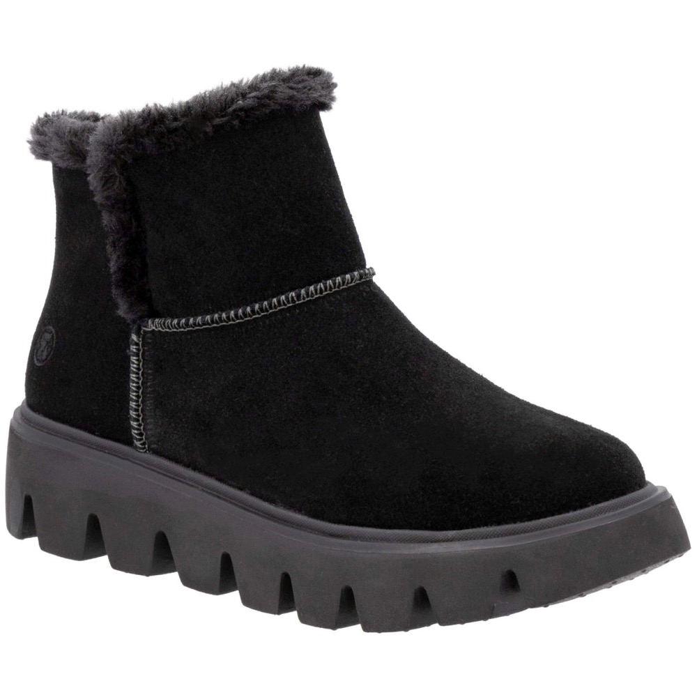 RIEKER 黑色 休閒日常 CLOSED LADIES MID HEIGHT BOOTS 黑色女鞋