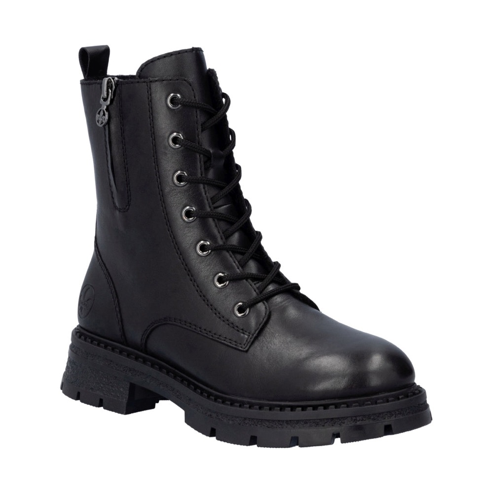 RIEKER 黑色 休閒日常 CLOSED LADIES MID HEIGHT BOOTS 黑色女鞋