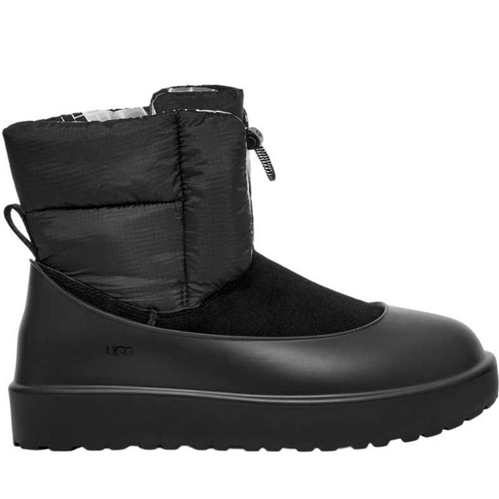 UGG CLASSIC MAXI TOGGLE 踝靴 黑色女鞋
