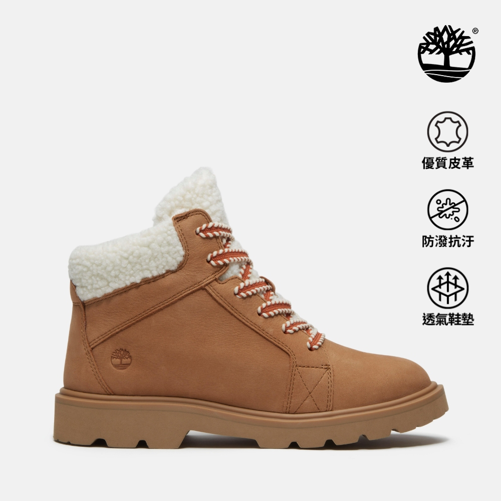 Timberland 女款棕色Rowan Way中筒靴｜A42CGEM5