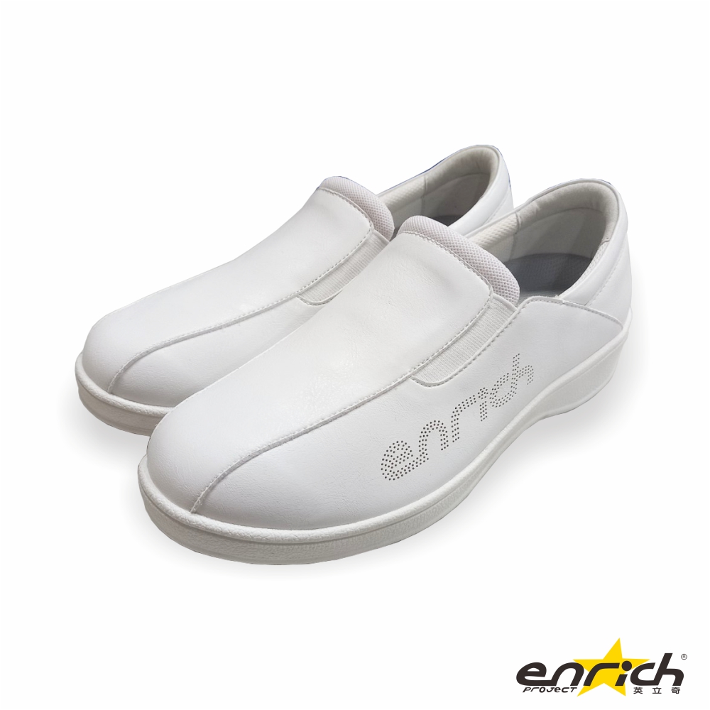 Enrich 英立奇 NS3008W(35-45) 男/女 雲柔護師鞋 護士鞋 小白鞋 休閒鞋 機能鞋 健康鞋 健走鞋 治裝激推