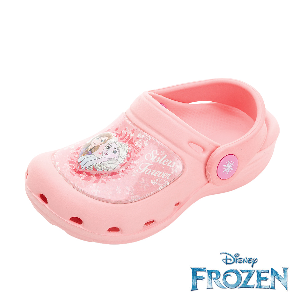 Disney 迪士尼 【Disney 迪士尼】冰雪奇緣 童鞋 電燈園丁鞋 蜜桃粉/FNKG41403