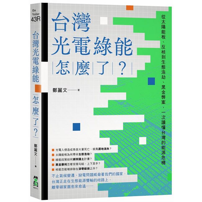 台灣光電綠能怎麼了?從太陽能板、反核到生態浩劫、黑金弊案,一次讀懂台灣的能源危機