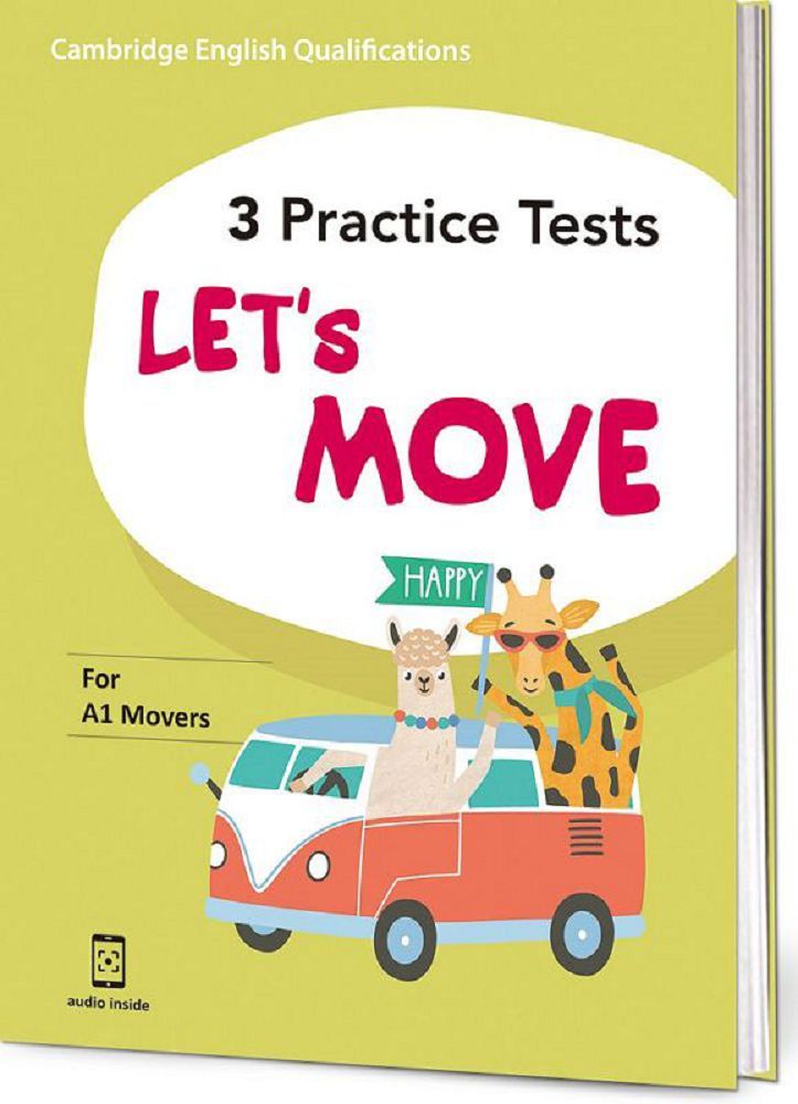 Let’s Move三回全真模擬試題 (附隨掃隨聽QR CODE音檔) (A1 Movers)
