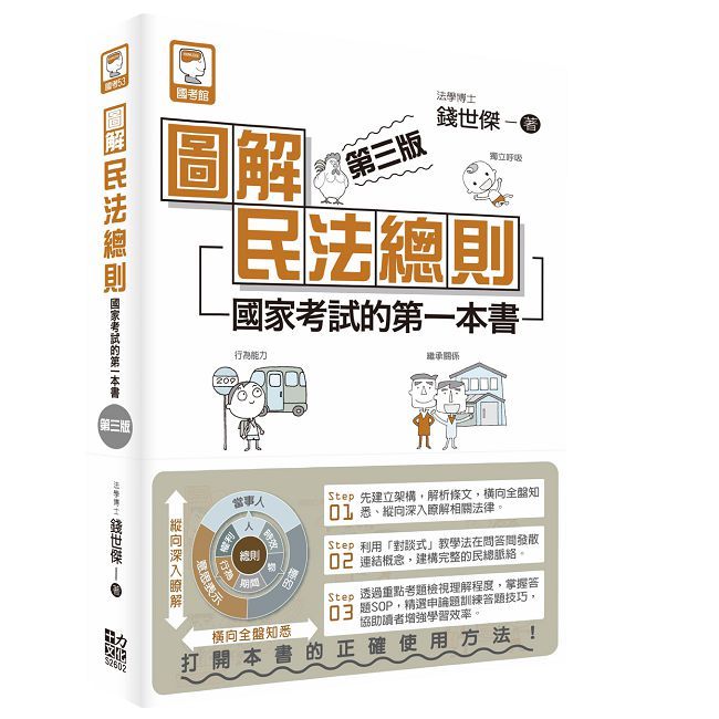 圖解民法總則:國家考試的第一本書(第三版)