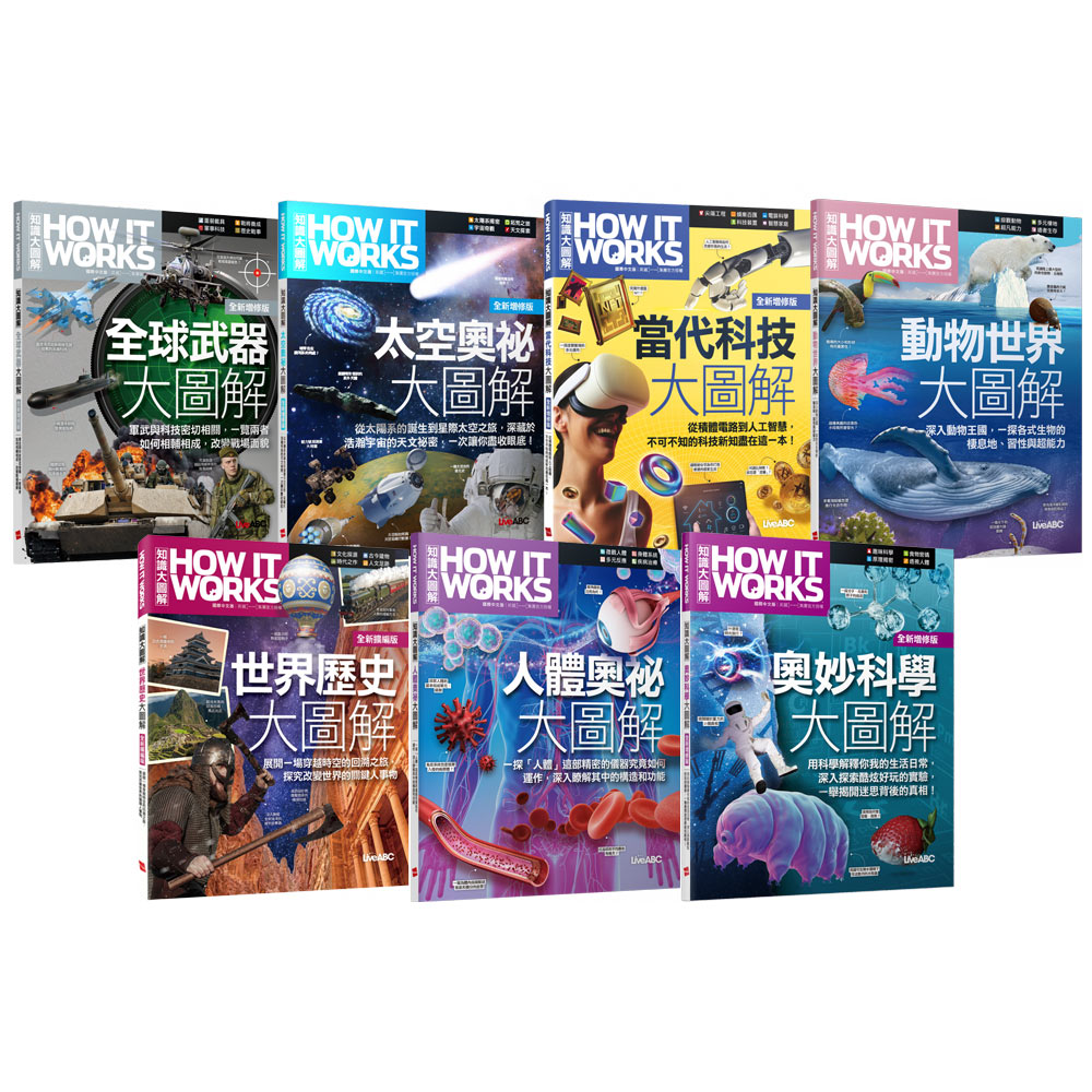 How It Works知識大圖解系列(全7書)