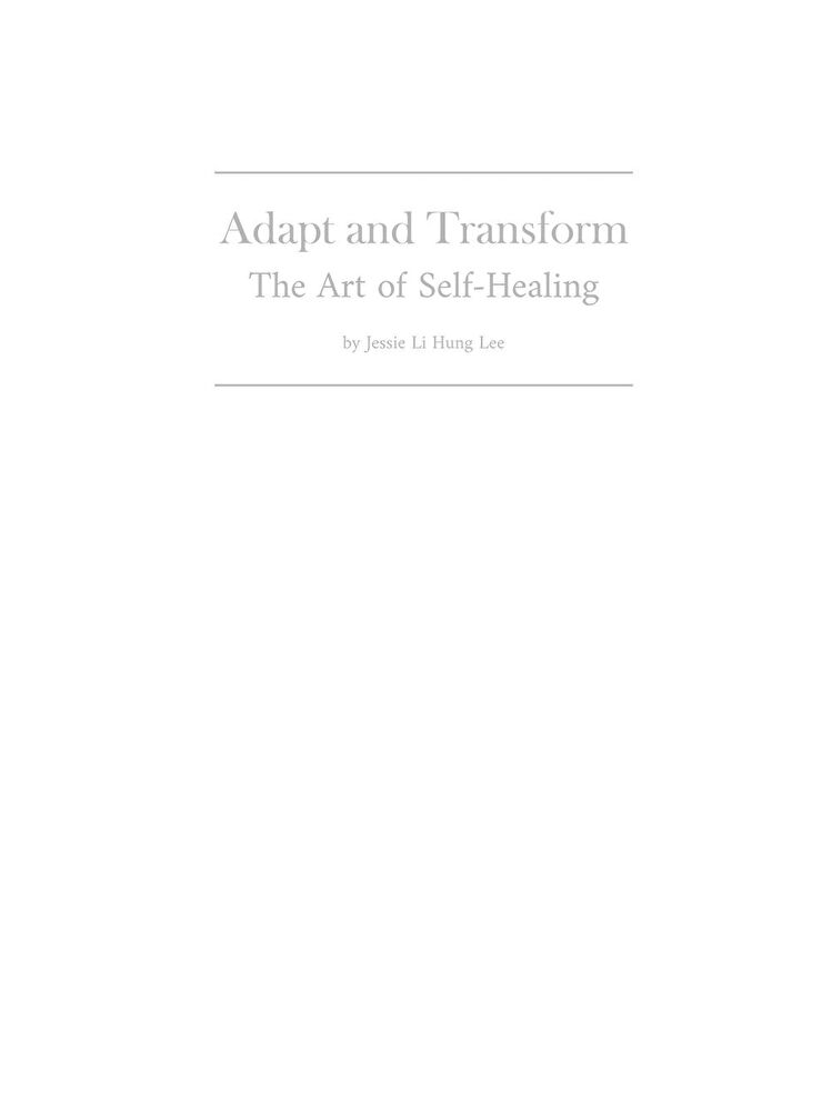 Readmoo 讀墨 Adapt and Transform ~ The Art of Self-Healing(讀墨電子書)