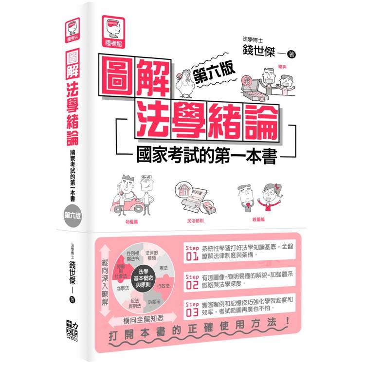 圖解法學緒論：國家考試的第一本書(第六版)