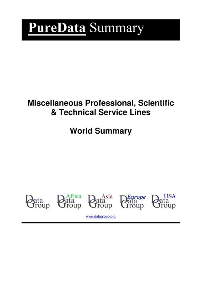Kobo Miscellaneous Professional, Scientific & Technical Service Lines World Summary