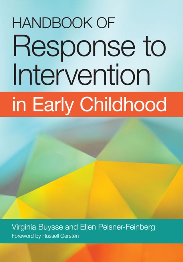 Kobo Handbook of Response to Intervention in Early Childhood