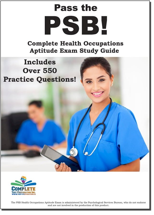Pass the PSB! Complete Health Occupation Aptitude Test (PSB) study guide and practice test q