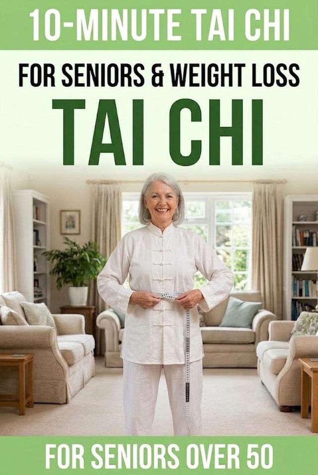 10-Minute Tai Chi For Seniors & Weight Loss