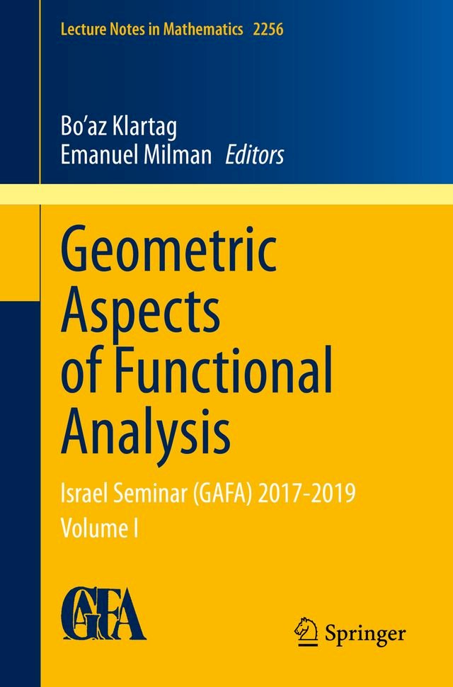 Kobo Geometric Aspects of Functional Analysis