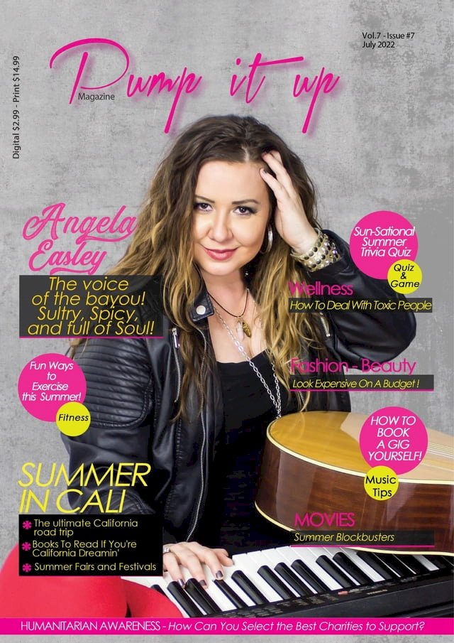 Pump it up Magazine - Angela Easley, The Voice of the Bayou! Sultry, Spicy, and full of Soul