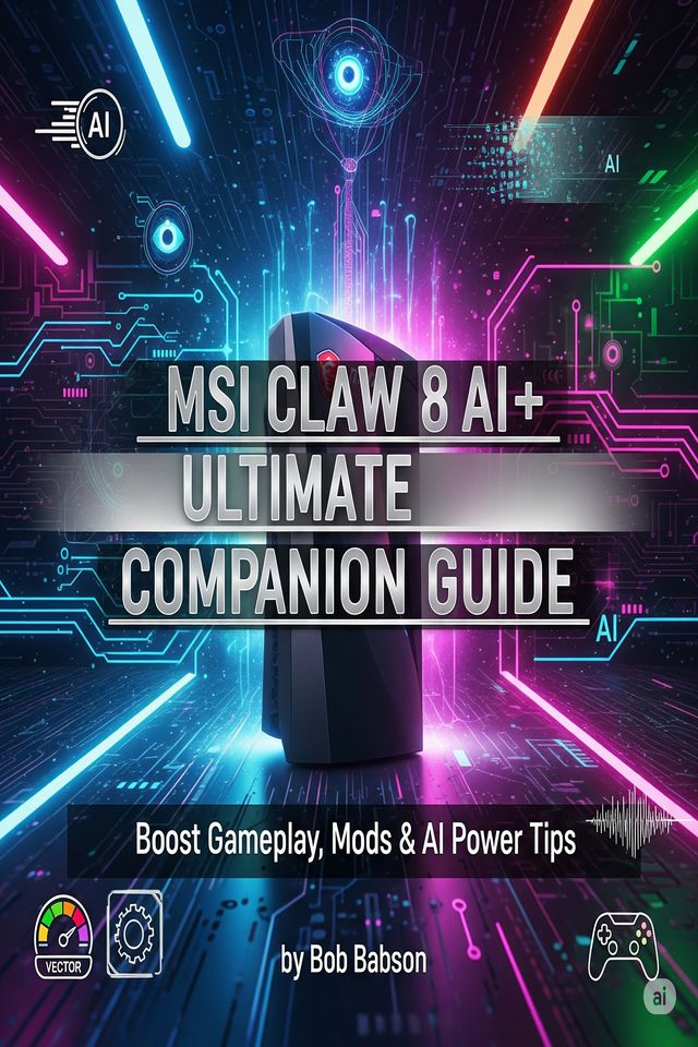 MSI Claw 8 AI+ Ultimate Companion Guide: Boost Gameplay, Mods & AI Power Tips for Gamers & P