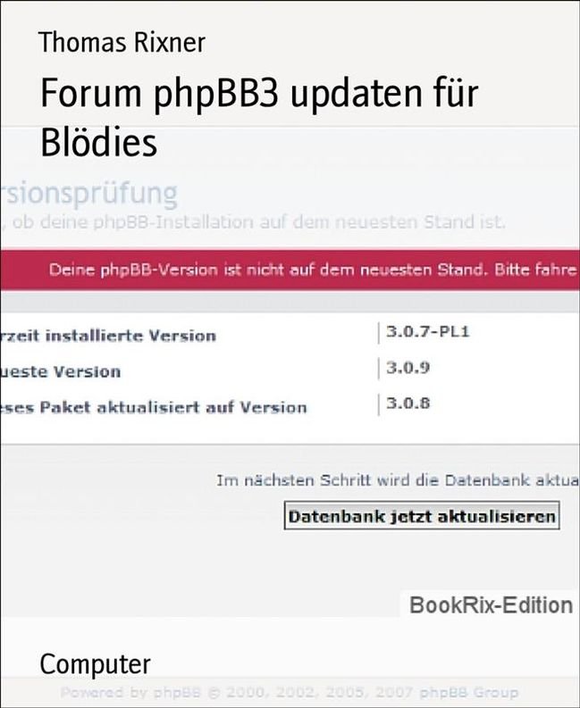 Forum phpBB3 updaten für Blödies