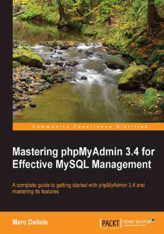 HyRead Mastering phpMyAdmin 3.4 fo(電子書)