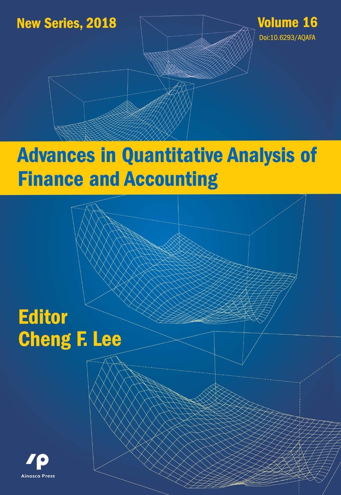 Pubu Advances in Quantitative Analysis of Finance and Accounting (New Series) Vol.16(Pubu電子書)