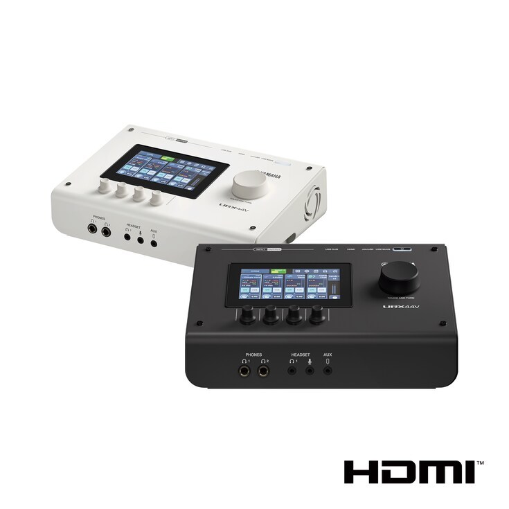 YAMAHA 山葉 URX44V USB-C 影音錄音介面