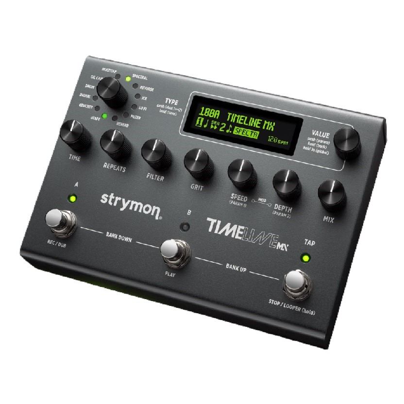 STRYMON TimeLine MX 旗艦級雙引擎延遲效果器