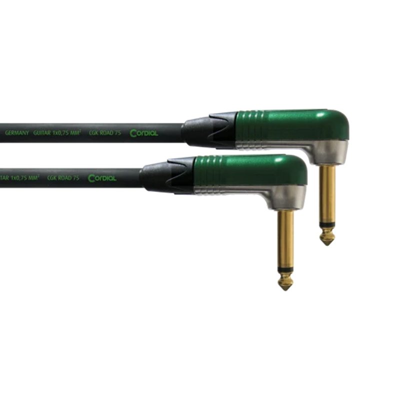 Cordial peak CRI RR|6.3mm TS彎頭-6.3mm TS彎頭 樂器訊號線|PI015RR