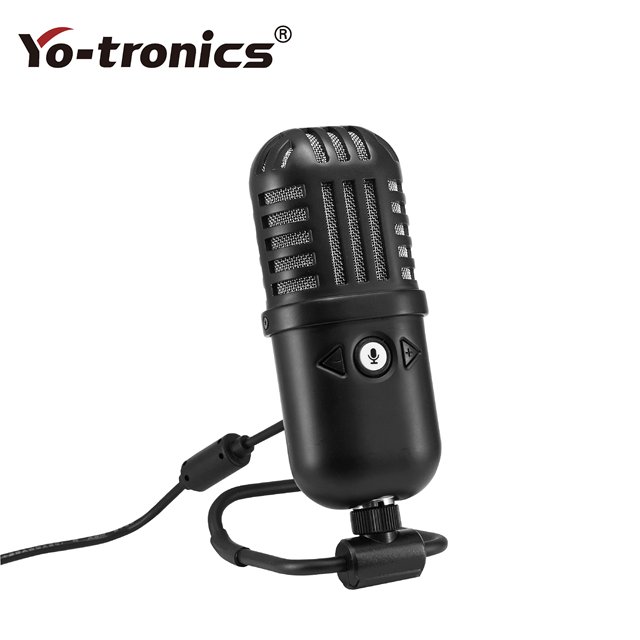 Yo-tronics 桌上型直播錄音用高音質指向性USB麥克風