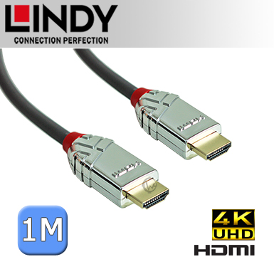 LINDY 林帝 CROMO鉻系列 HDMI 2.0 (Type-A) 公 to 公 傳輸線（其他規格）