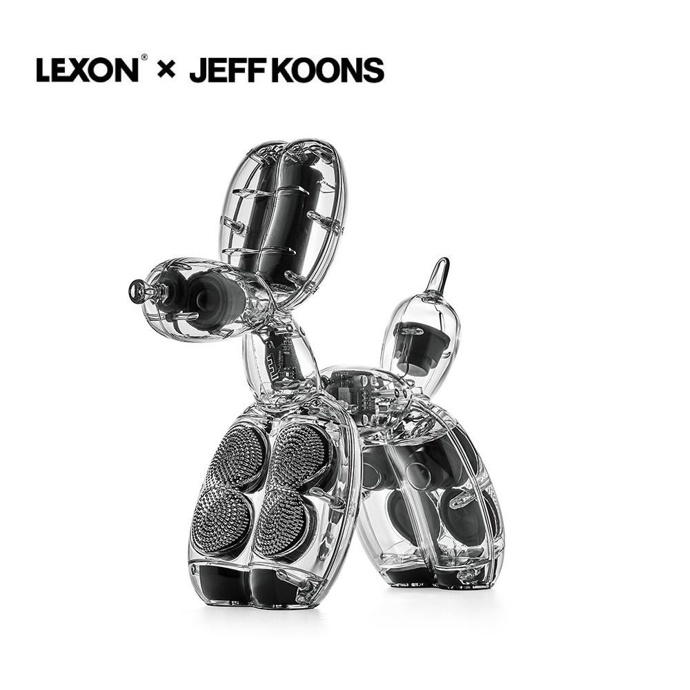 LEXON Jeff Koons 聯名款 氣球狗 藍牙喇叭 黑色 公司貨