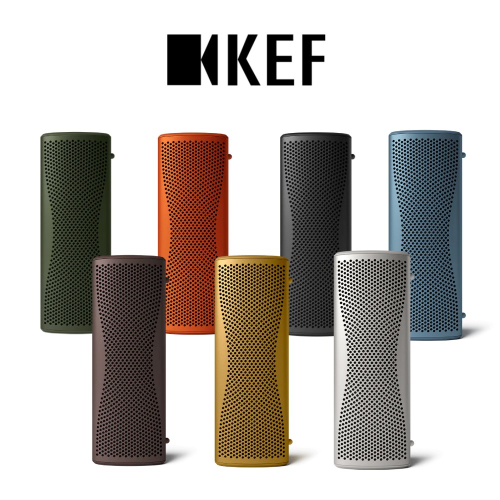 KEF Muo 可攜式喇叭 HiFi 藍牙揚聲器 24小時續航 IP67 防水防塵 設計