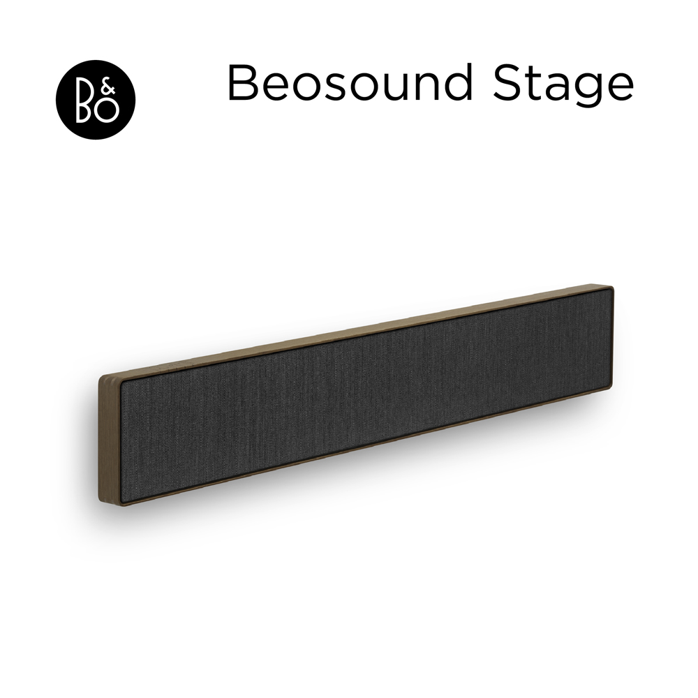 B&amp;O Beosound Stage Soundbar 煙燻木