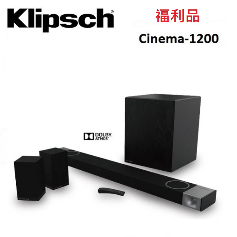 美國Klipsch 古力奇Cinema 800 SoundBar + Surround3 5.1聲道劇院組- PChome 24h購物