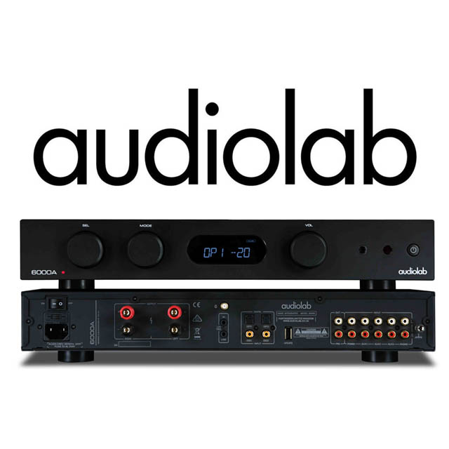 英國Audiolab 6000A - 綜合擴大機 (兼容前、後級模式)-黑