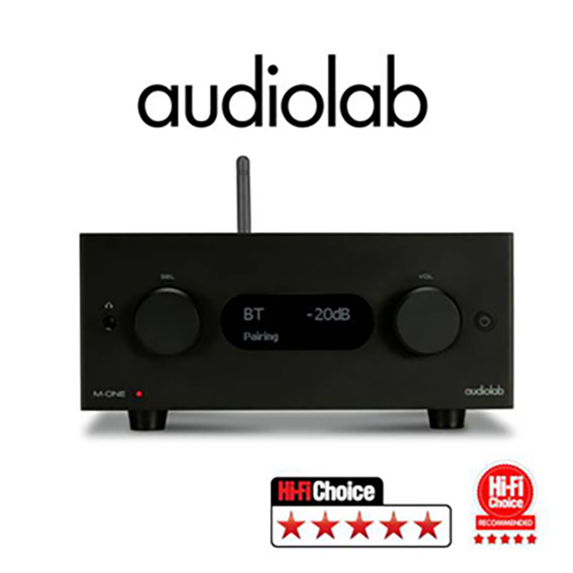 英國Audiolab M-ONE-藍芽綜合擴大器 (兼容USB DAC、耳擴 )-黑