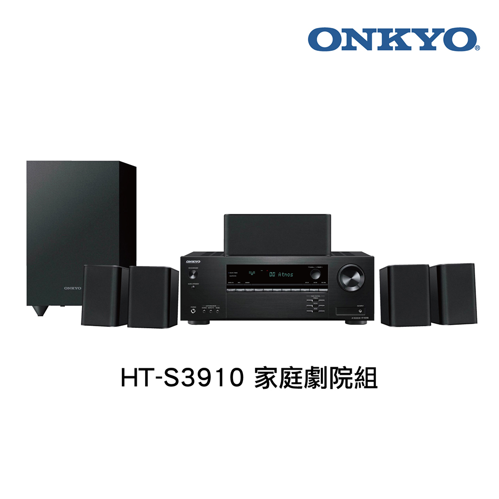 ONKYO 家庭劇院5.1 聲道組合HT-S3910 (釪環公司貨) - PChome 24h購物