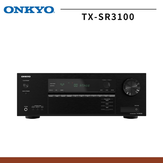 【ONKYO】5.2聲道環繞擴大機TX-SR3100